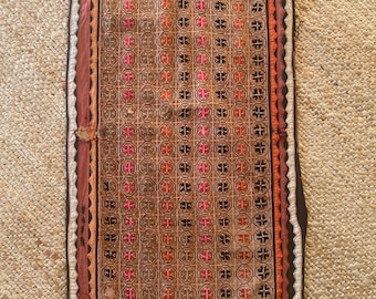 antique Palestinian pillow cover