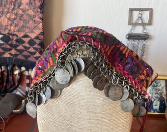 Bedouin head covering with 28 Ottoman coins
