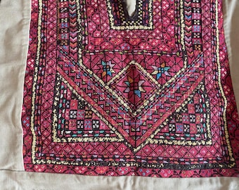 Bedouin embroidery pillow cover