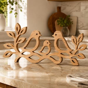 Birds Pattern Scroll Saw Dxf,Svg,Pdf Laser Cut File Digital File