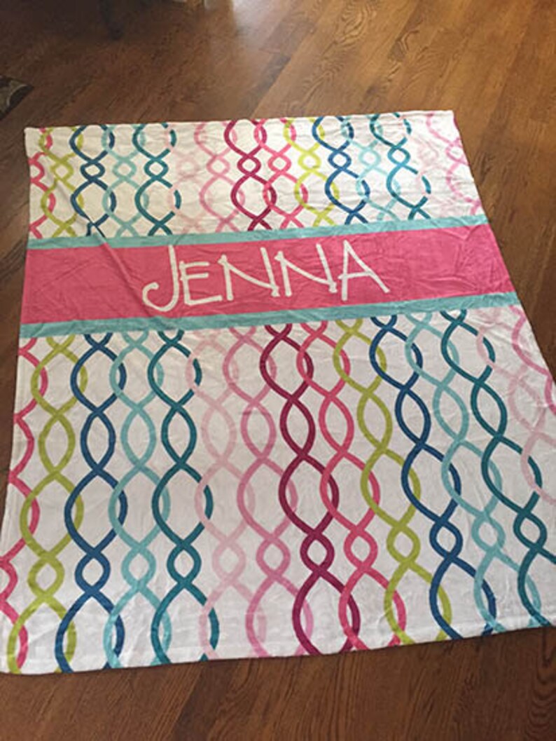 SHERPA Lined LARGE THICK Personalized Blanket Anniversary Etsy