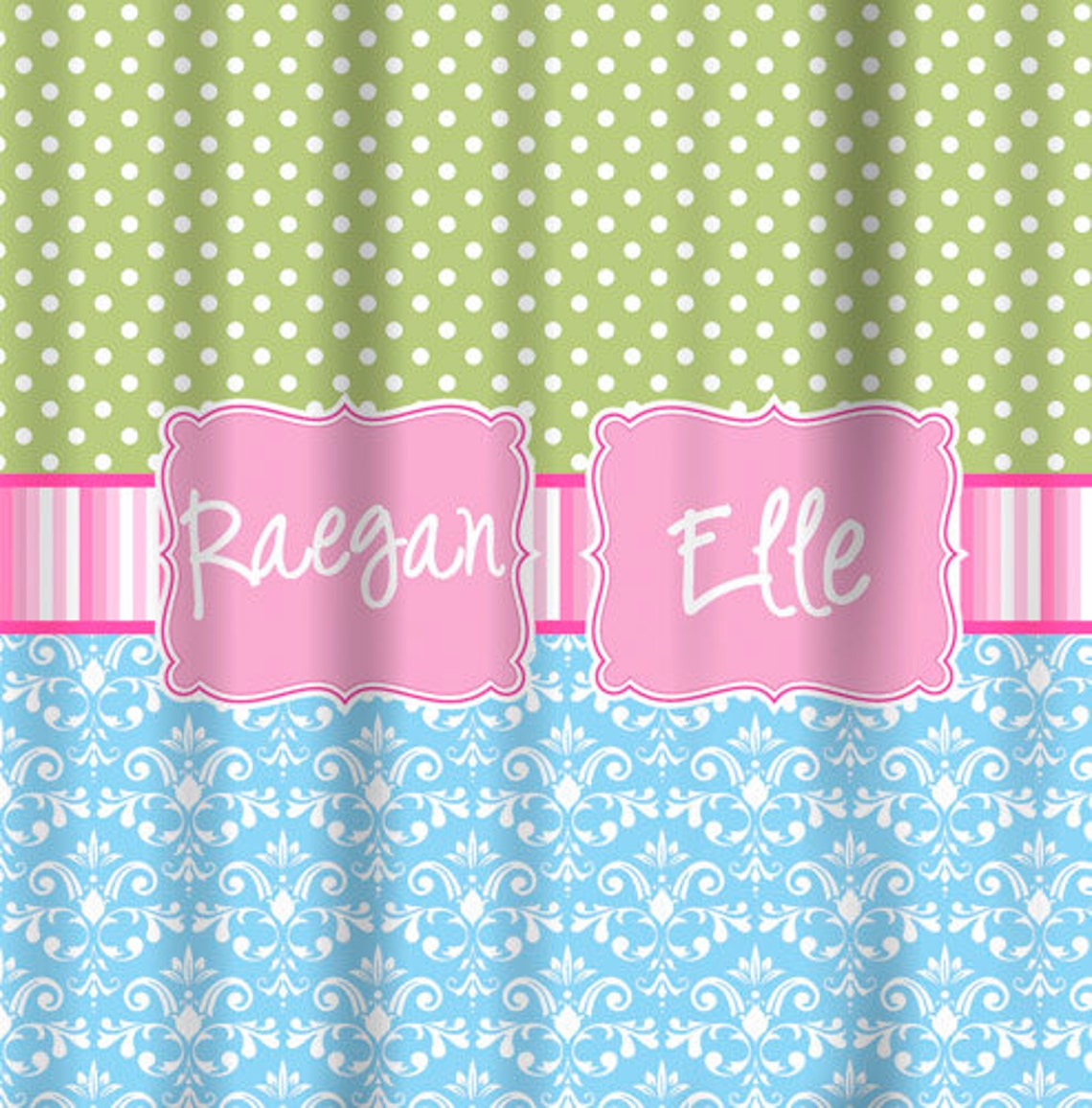Personalized Shower Curtaindesign Your Ownprinted Shower Etsy