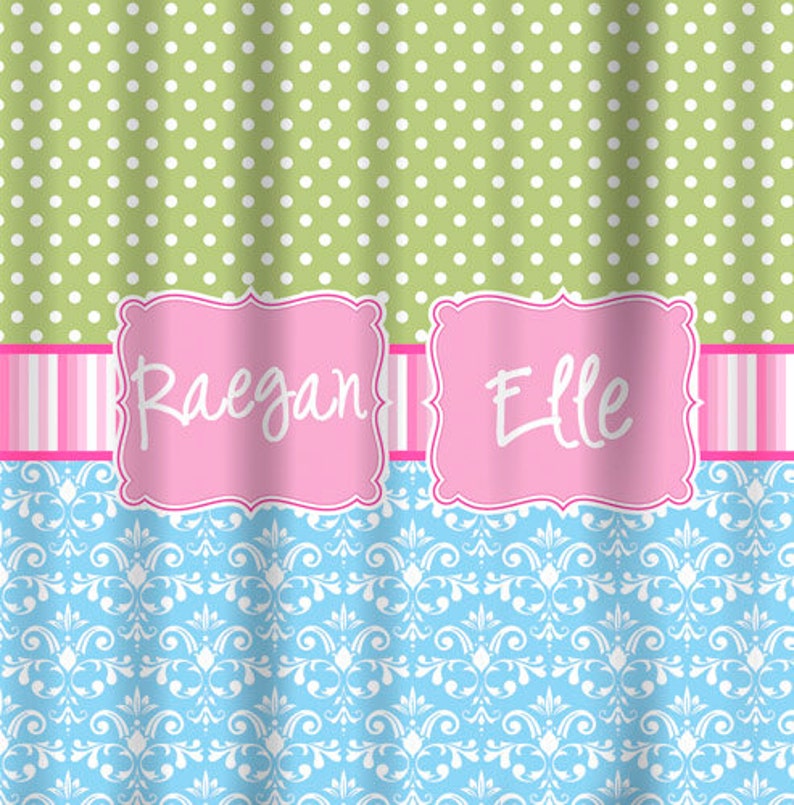 Personalized Shower Curtaindesign Your Ownprinted Shower Etsy