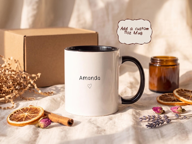 Personalized Tea Gift Box for Her-Tea Lover Gift Set-Self Care Gift Set-Birthday Gift Basket-Thank You Gift-Hygge Box-Christmas Gift for Mom image 12