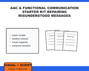 AAC Communication Starter Kit
