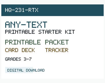 Kit di base per strumenti di lettura Any-Text per l'educazione speciale