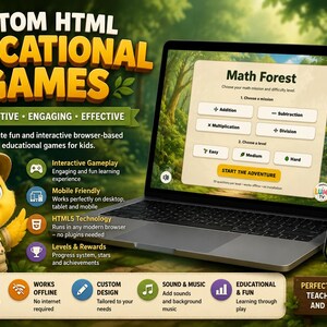 Multiplikationsspel för barn | Interaktivt mattespel | Multiplikationstabellövning | HTML-pedagogiskt spel