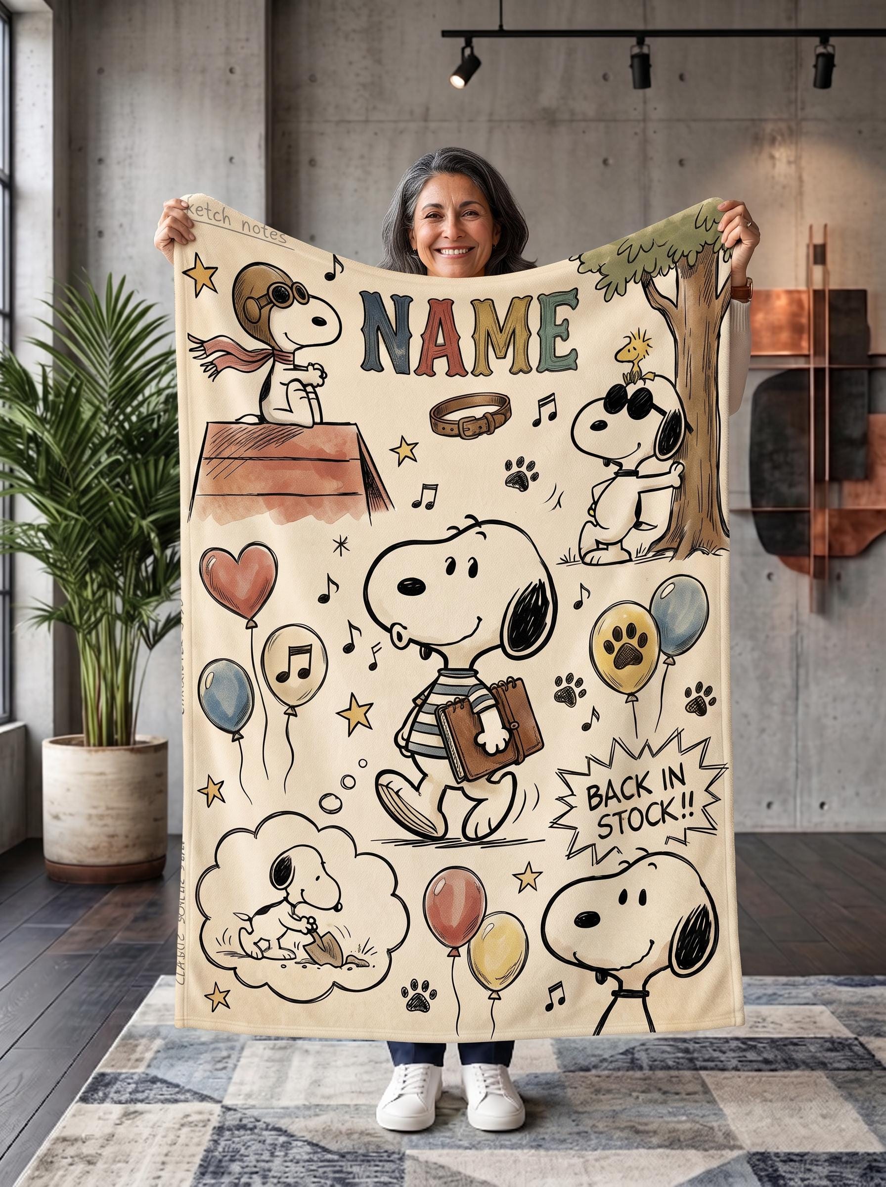 Snoopy Bedding Vintage - Etsy