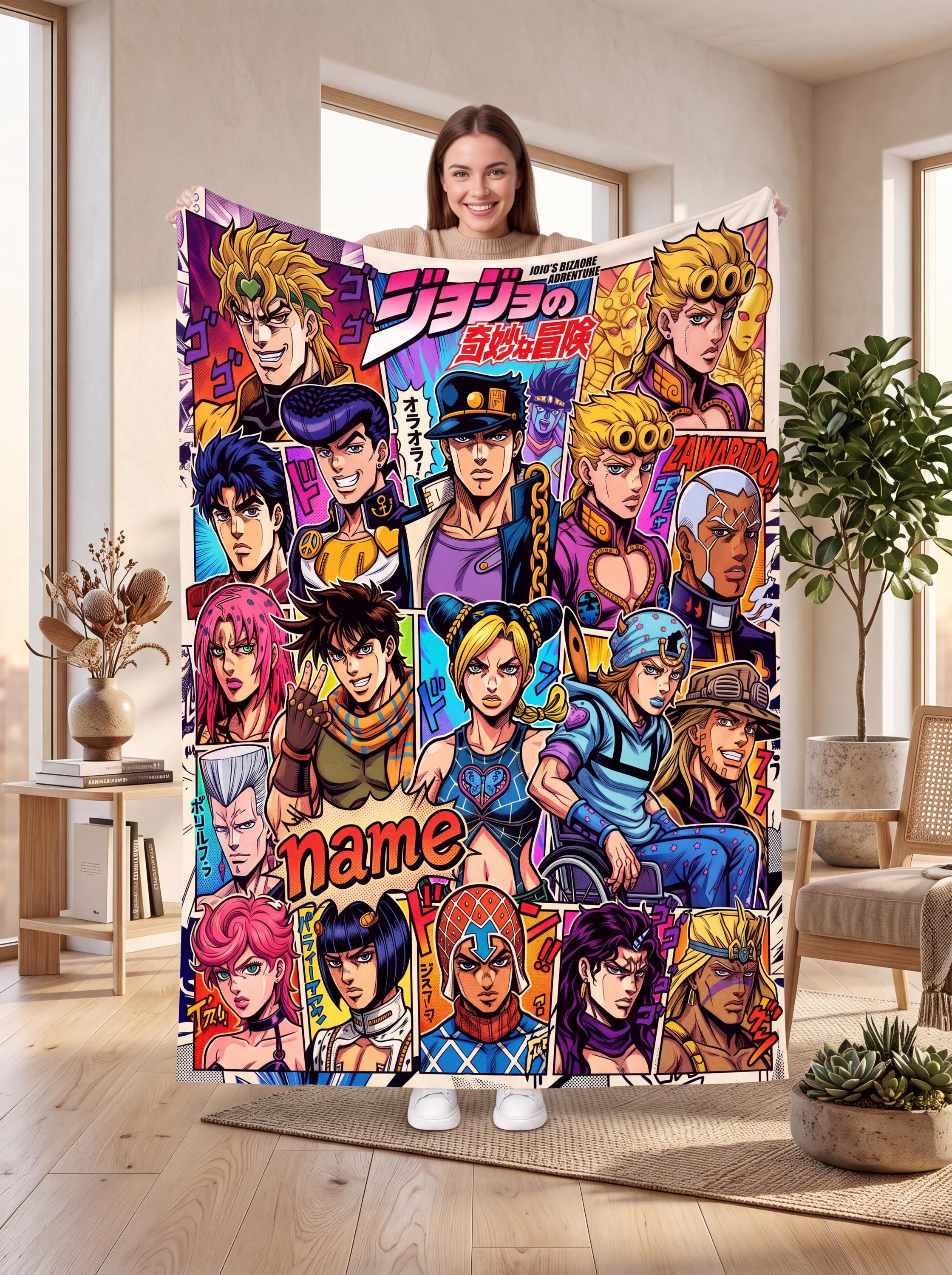 Jojo Bizarre Adventure Manga Poster - Etsy