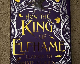 FairyLoot “Cómo el rey de Elfhame aprendió a odiar los cuentos” — Edición exclusiva de tapa dura de 2020 (solo impresa, nueva y sin leer)