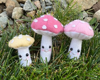 PDF Tutorial: Felt Mushroom Pattern - "The Amanita's"