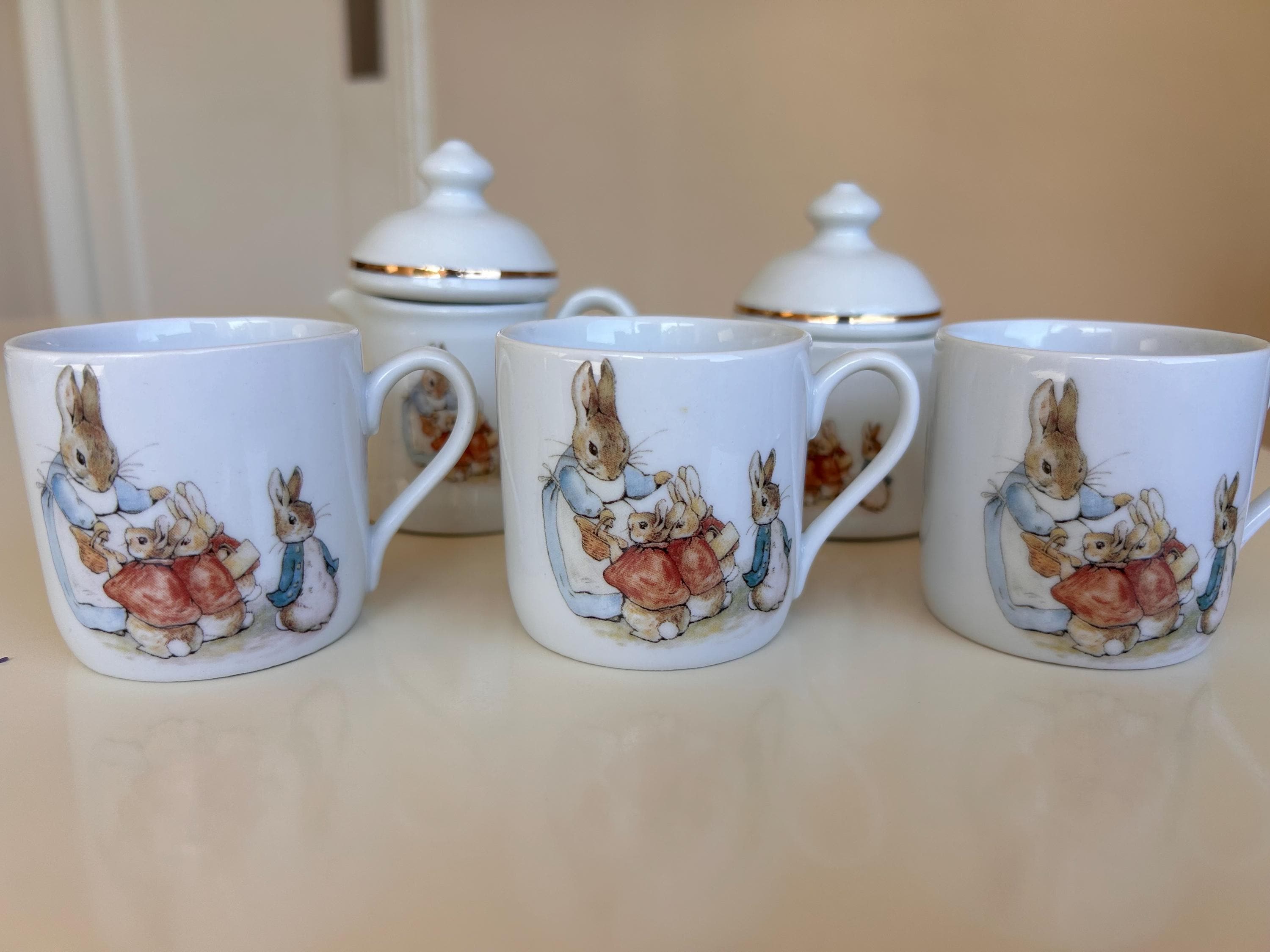 Peter rabbit tea set - Etsy 日本