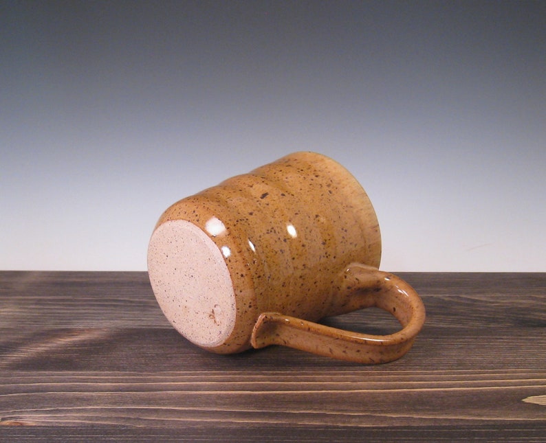 Mug white and tan with speckled clay image 4