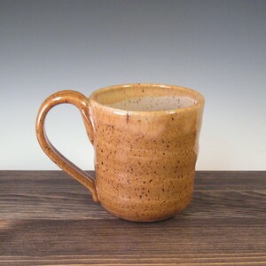 Mug white and tan with speckled clay image 2