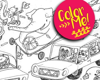 Cars And Trucks Book Etsy