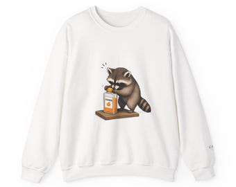 Racoon Unisex Heavy Blend™ Crewneck Sweatshirt
