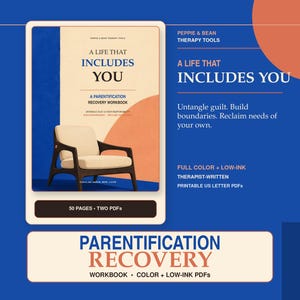 Parentification Recovery Workbook for Adults: Boundaries, People-Pleasing and Family Roles PDF