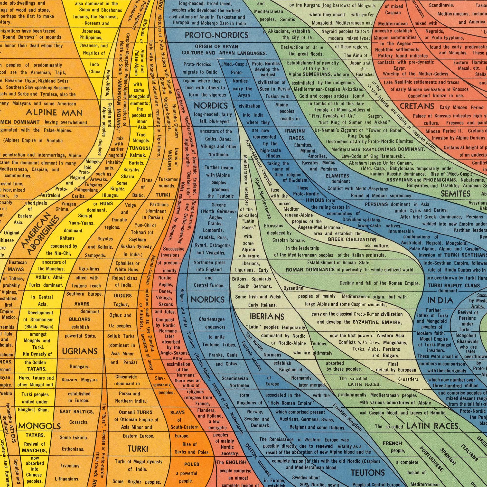 Evolution Histography The Histomap of Evolution: Emergence & Progression of Life | Vintage ...