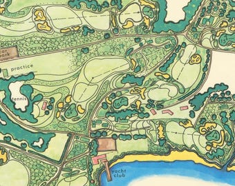 歴史地図 | ペブルビーチ・リンクス・ゴルフコース | デルモンテ