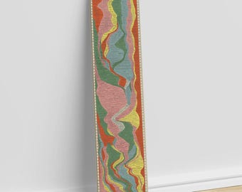 The Histomap on Canvas - Four Thousand Years World History | States Nations Empires c 1931 | Vintage Timeline World History Canvas Art Print