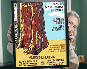Ranger Naturalist Service Poster - Etsy