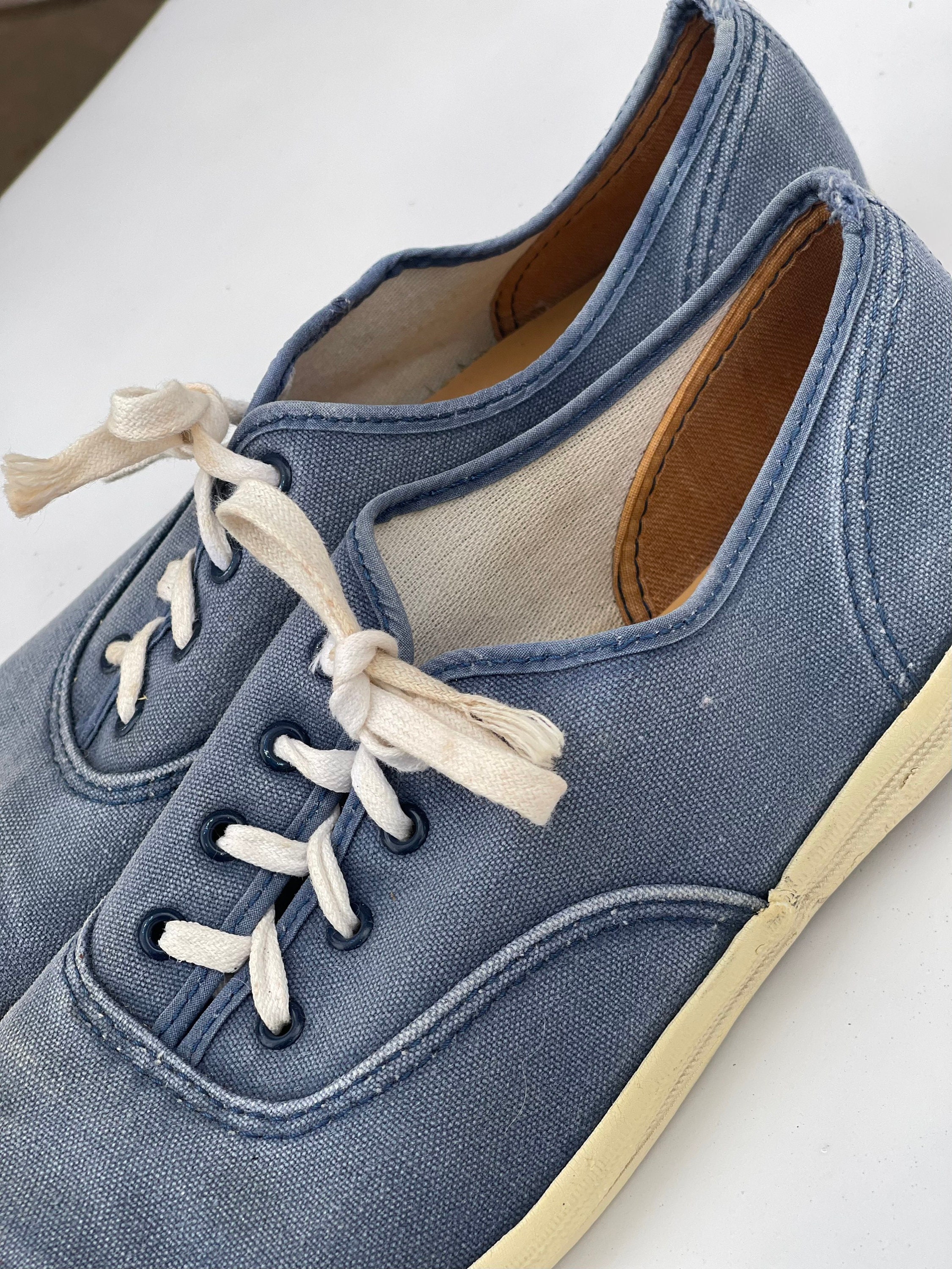 Vintage 1950s Ball-band RED BALL Jets Crown Medina Canvas Oxford 