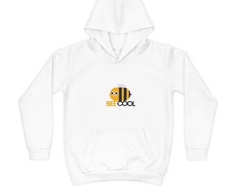 Biene Cooler Bienen Grafik Kinder Hoodie | Kinder Kapuzenpullover