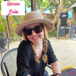 Crochet Sun Hat; PATTERN; fedora; Beach hat