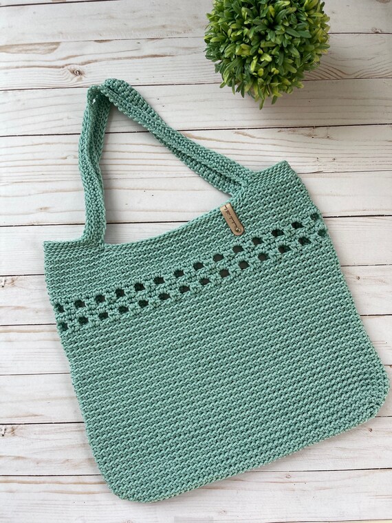 U-K Borsa Estiva All'uncinetto In Paglia - Donna, Fatta A Mano, Borsa Da Spiaggia E Spesa, Tracolla 55 Cm