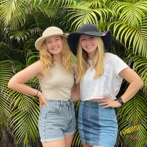 Crochet Summer Sun Hat PATTERNS: 3 Brim Styles (Digital Pattern)