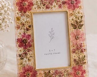 4x6 Custom Fresh Pressed Flower Frames