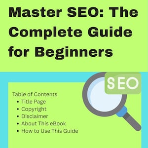Master SEO eBook | Complete Search Engine Optimization Guide (Digital Download)