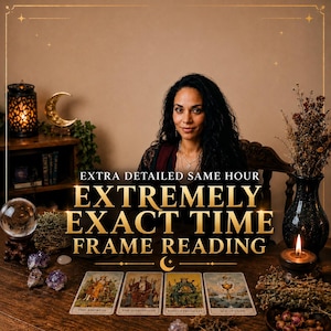Same Hour Exact Time Frame Prediction | When Will It Happen Reading, Accurate Psychic Timing, How Soon How Long, Future Date Insight
