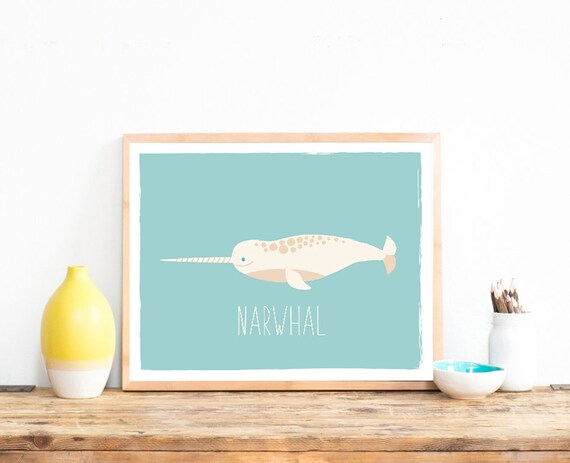 narwhal nursery decor