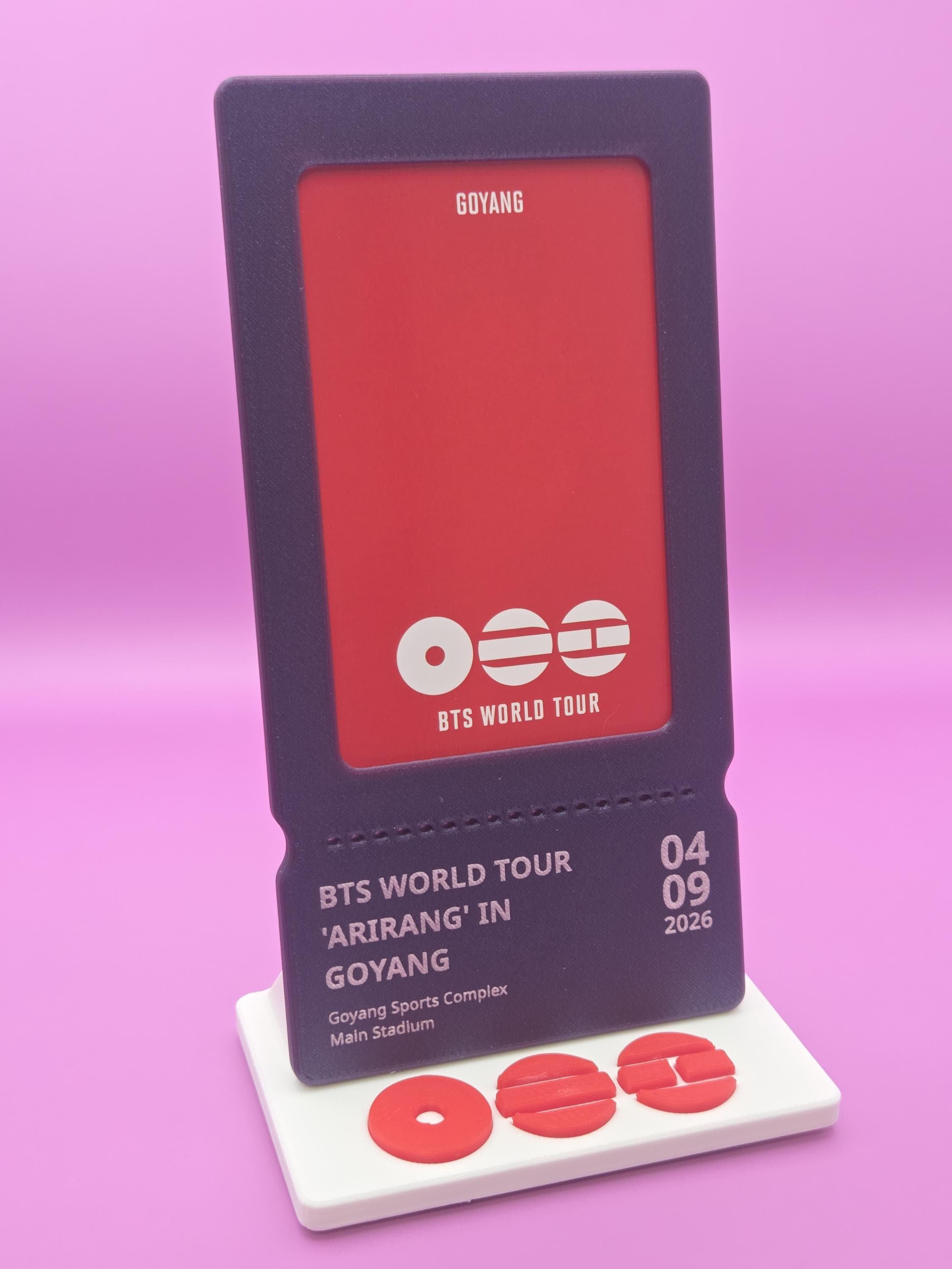 Bts Arirang World Tour Magnet - Etsy