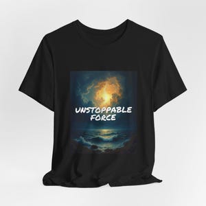 Funny Stoic T-Shirt, Unstoppable Force Mild Inconvenience, Ironic Streetwear Dark Humor Gift immagine 4