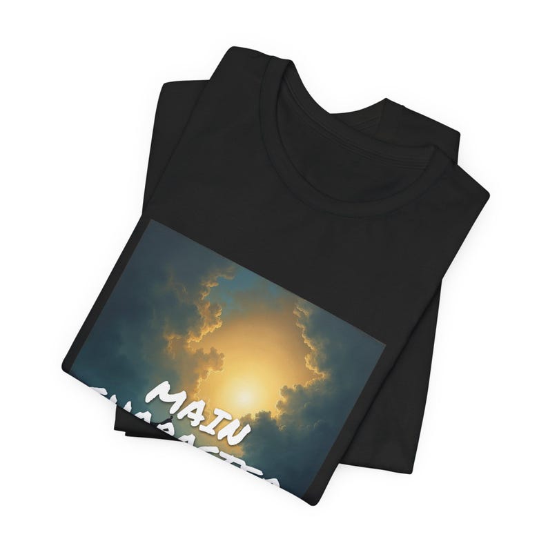 Funny Meme T-Shirt, Main Character Unpaid Extra, Ironic Streetwear Gen Z Humor Gift afbeelding 3