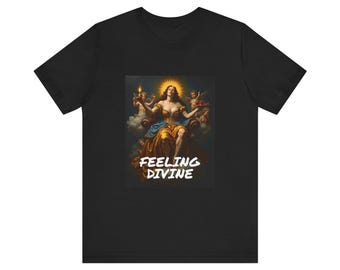 Feeling Cunty T-Shirt, Funny Cuntea Tea Gift, Divine Cunty Shirt, Rude Tea Lover Tee