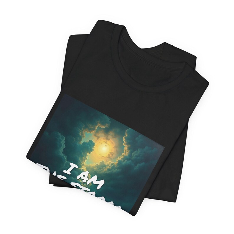 Funny Motivational T-Shirt, I Am the Storm Light Drizzle, Ironic Streetwear Dark Humor Gift image 3