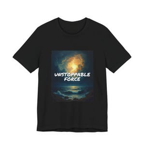 Funny Stoic T-Shirt, Unstoppable Force Mild Inconvenience, Ironic Streetwear Dark Humor Gift immagine 1