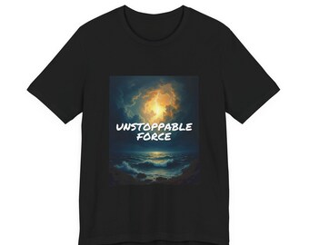 Funny Stoic T-Shirt, Unstoppable Force Mild Inconvenience, Ironic Streetwear Dark Humor Gift