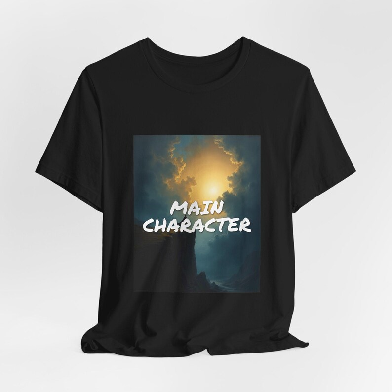 Funny Meme T-Shirt, Main Character Unpaid Extra, Ironic Streetwear Gen Z Humor Gift afbeelding 4