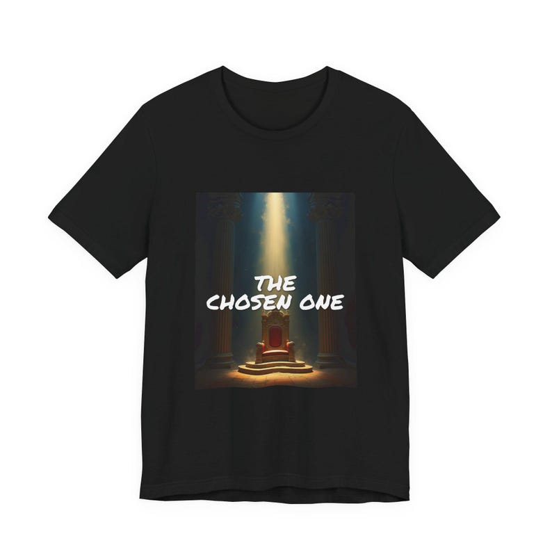 Funny Sarcastic T-Shirt, The Chosen One Wrong Number, Ironic Streetwear Dark Humor Gift Bild 1