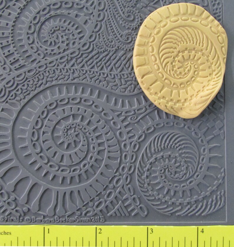 Texture Plate for Metal Clay / Polymer Clay Etsy UK