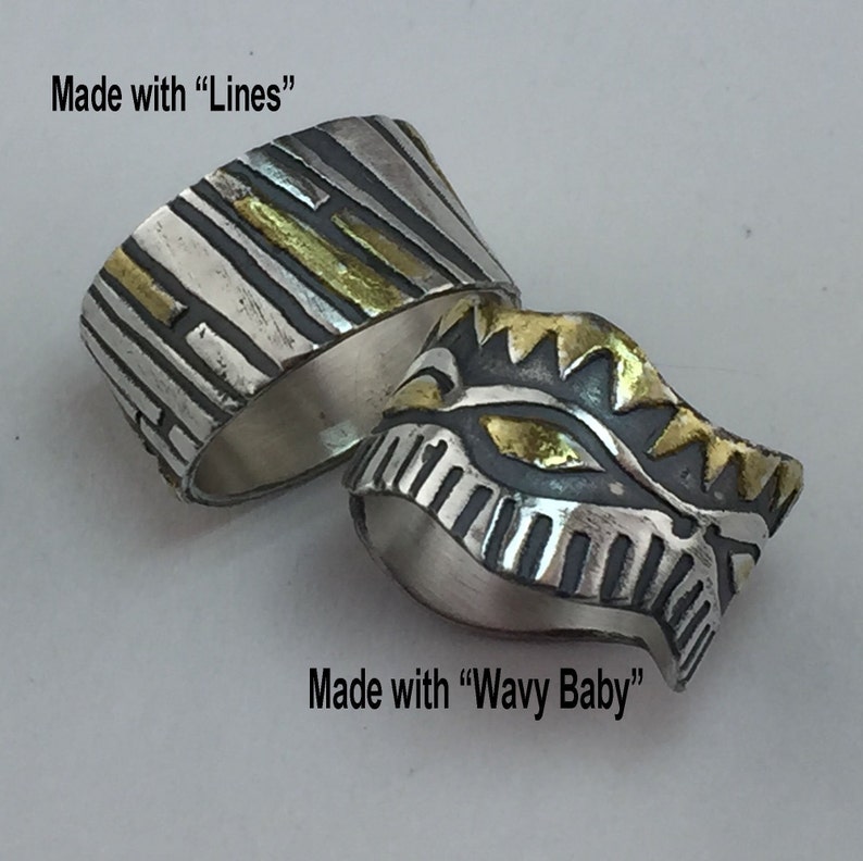 Texture Plate for Metal Clay / Polymer Clay Etsy