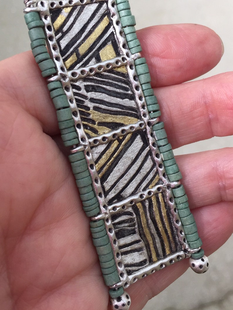 Texture Plate for Metal Clay / Polymer Clay Etsy