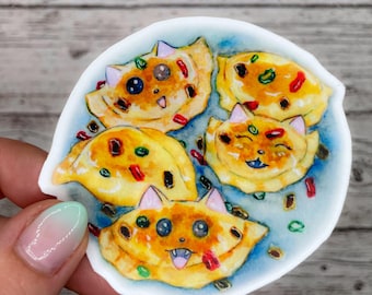 Vinyl Sticker •Pierogi Cats