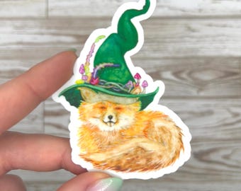 Vinyl Sticker • Fox Witch