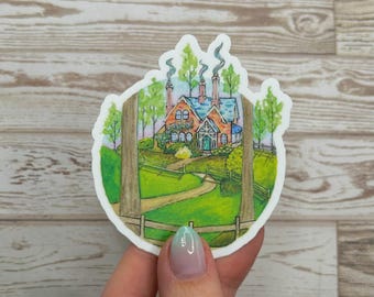 Vinyl Sticker • Cottage Dreams