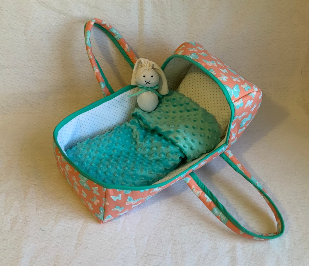 Doll Basket Doll Doll Carrier Doll Bed for Baby Etsy